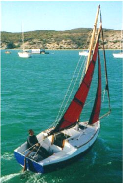 Cape Cutter 19 hull profile